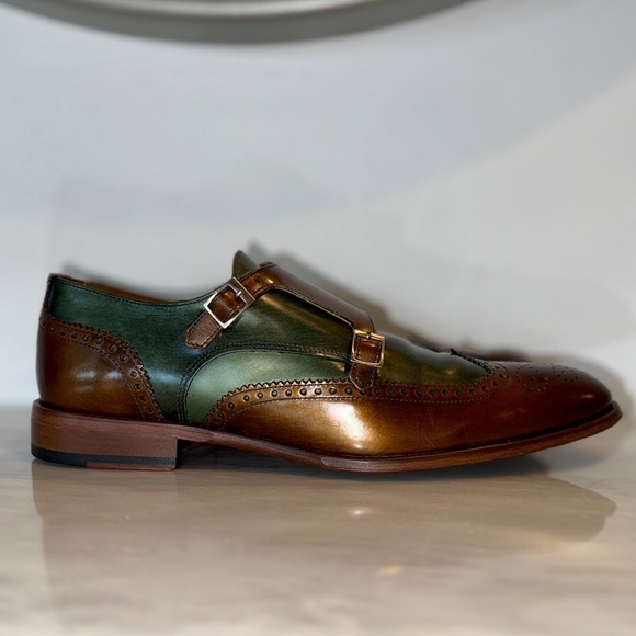 Undandy “48 Rep Butler” Double Monk Strap Shoes – Men’s Size 11 / EU 44 - Picture 10 of 16